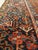 Vintage Persian Karaja Rug, Handmade Wool Oriental Rug, Rust, Ivory, Light Blue For Sale - Image 12 of 18