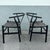Mid-Century Modern Vintage Weave Wishbone Dining Chairs - Set of 6 For Sale - Image 3 of 11