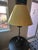 1990s Laura Lee Wrought Iron 3 Leg Table Lamp - Missing Candle at Socket Base For Sale - Image 10 of 10