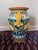 Yellow Vintage Leona Ceramiche Pottery 20” Umbrella Stand, Lemon Motif, Handmade in Florence, Italy For Sale - Image 8 of 10