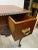 Chippendale Antique Centennial Hand Carved Mahogany Lowboy For Sale - Image 3 of 13