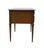 Sligh Furniture Solid Walnut Italian Provincial 46" Writing Desk W. Tooled Leather Top For Sale - Image 10 of 12