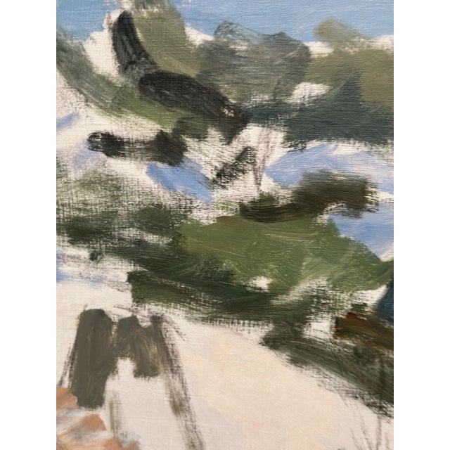 FMK, Winter Landscape, 1943, Oil Painting on Canvas, Framed For Sale - Image 6 of 18