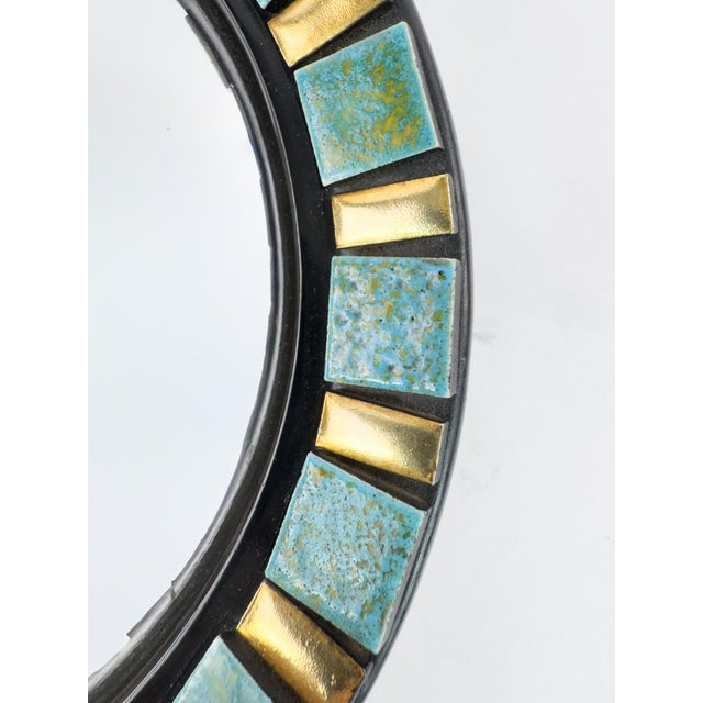 Vintage Convex Mirror (Oeil De Sorcière), Espelt-Influenced Design For Sale - Image 13 of 18
