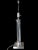 Restoration Hardware Modern Lucite Column Table Lamp For Sale - Image 4 of 10