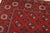 Textile Turkmen Rug 10’1” X 12’6” Red Wool Vintage Tribal Hand-Knoted Carpet For Sale - Image 7 of 14