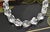 Sterling Silver Paola Valentini Rock Crystal Chunky Nugget Necklace This piece can be worn with so many outfits from day...