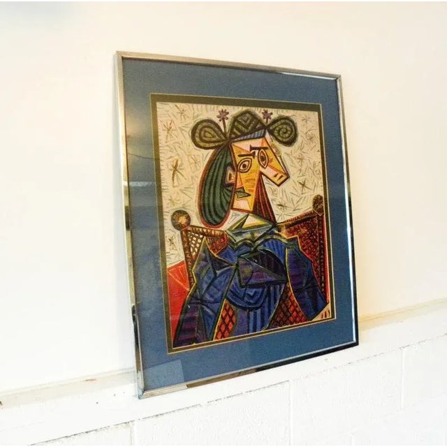 Vintage Framed Picasso Art Print Cubist For Sale In New York - Image 6 of 7