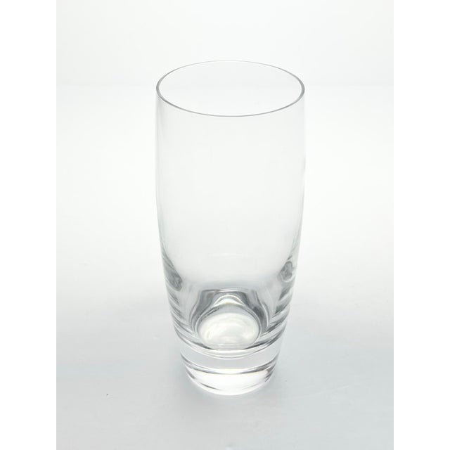 2010s Luigi Bormioli “Michelangelo” Tumbler Highball Drinking Glasses - Set of 7 For Sale - Image 5 of 5