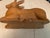 MidCentury Antelope Gazelle Wood Sculpture For Sale - Image 10 of 10