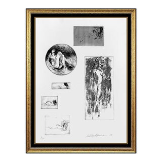 1980s Six Nudes, LeRoy Neiman For Sale