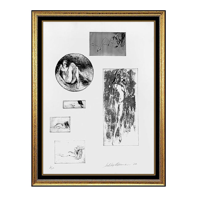 1980s Six Nudes, LeRoy Neiman For Sale
