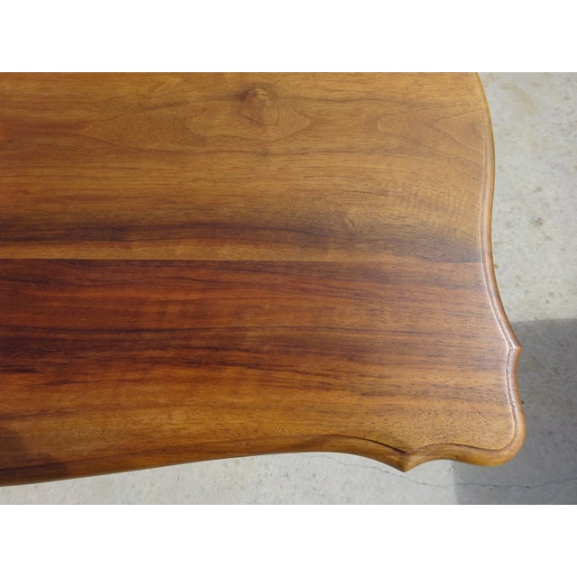 Louis XV Walnut Nesting Tables, 1970s, Set of 3 For Sale - Image 12 of 18