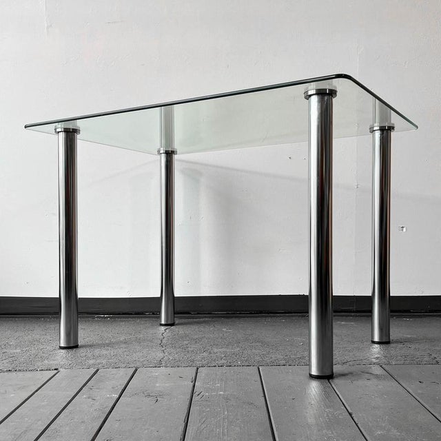Italian Glass Table, 1990s For Sale - Image 12 of 18