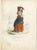 Italian Women Folk Costume Engravings, 1850, Engraving For Sale - Image 3 of 12