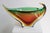Green Vintage Freeform Sommerso Murano Glass Vase attributed to Flavio Poli for Seguso, 1960 For Sale - Image 8 of 8