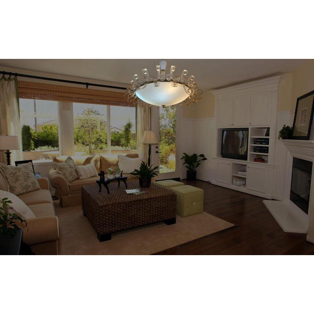 Murano Glass Chandelier, 1950s For Sale - Image 6 of 18