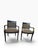 Pair of Elegant Black & Gold Accent Chairs, Vintage – Traditional Style For Sale - Image 4 of 6