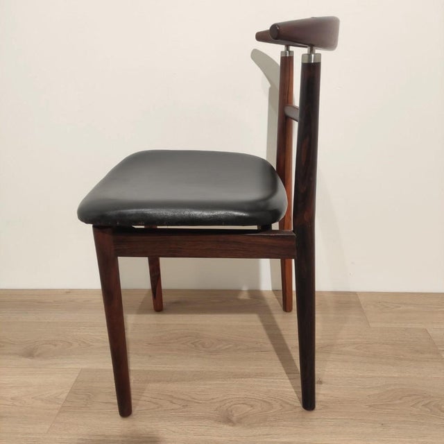 1960s Danish Chairs by Helge Sibast & Borge Rammeskov for Sibast Furniture, 1960s, Set of 2 For Sale - Image 5 of 9
