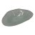 Signed 1991 Studio Art Glass Freeform Frosted Sage Green Centerpiece Bowl For Sale