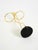 Mid-Century Modern Umbrella Stand in Brass and Black Cast Iron Base, 1950s For Sale - Image 9 of 11