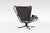 Sigurd Ressell Vintage High Back Superstar Chair in Black Leather by Sigurd Ressell for Trygg Møbler, 1970s For Sale - Image 4 of 7