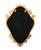 Kenneth Ludwig Chicago French D' Amboise Collection of Gold Petite Mirrors- Oblong For Sale - Image 4 of 9