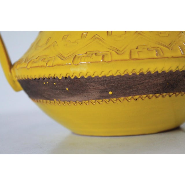 Italian Mid-Century Modern Ceramic Teapot or Coffee Pot For Sale - Image 13 of 14