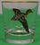 Transparent Set X 6 Cyril Gorainoff Hand Painted Gamebird Old Fashioned Glasses For Sale - Image 8 of 8