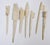 19th Century Carved Bone Game Pieces Collection With Wood Stand For Sale - Image 10 of 17