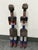 2010s Cameroon Grassfields Bamileke Beaded Standing Figures, Pair For Sale - Image 5 of 12