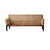 Antique period American sofa frame. Ticking mattress depth:3.5 inches.