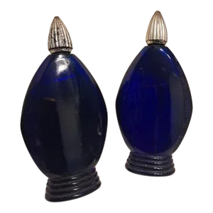 1960s Mid-Century Bourjois Parfume Bottles- Set of 2