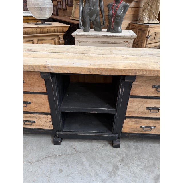 Larrge Early 20th Century Workbench For Sale - Image 11 of 16