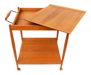 Teak Trolley from Fratelli Reguitti, 1960s