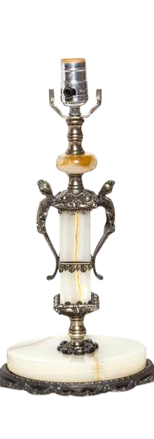 white onyx table lamp