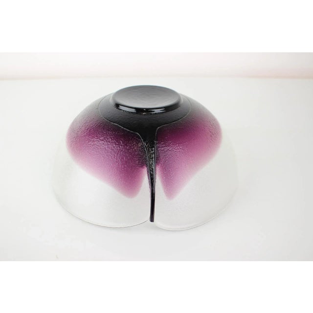 Mid-Century Bowl by Jiri Suhajek for Crystalex, 1970s For Sale - Image 10 of 14