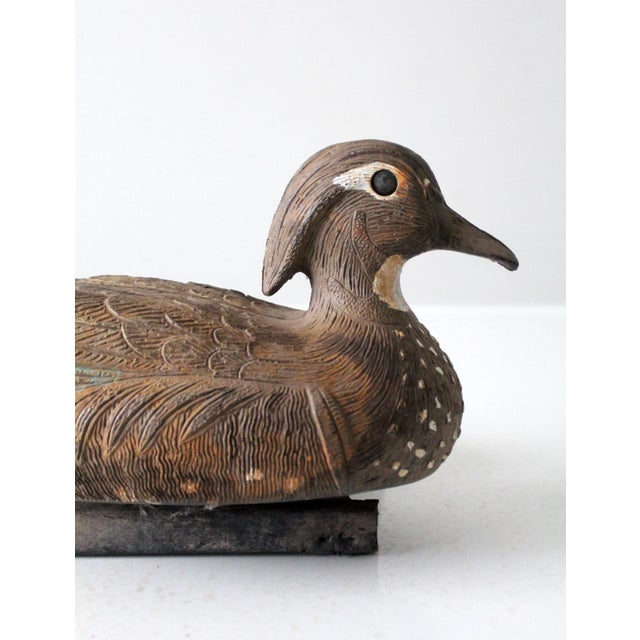Mid 20th Century Vintage Flambeau Duck Decoy For Sale - Image 5 of 10