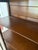 Late 19th Century Antique Mahogany Wood Glass Curio Display Cabinet For Sale - Image 5 of 9