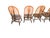 Vintage Solid Oak Bow-Back Windsor Dining Chairs - Set of 6 For Sale - Image 6 of 18