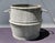 Vintage Belgian Galvanized Dolly Tub With Handles Planter For Sale - Image 9 of 10