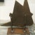 French Bronze Ship Emblem on Stand For Sale - Image 4 of 6