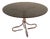 Vintage Italian Smoked Glass Chrome Coffee Table, 1970s For Sale