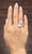 This stunning ring features 89 baguette-cut diamonds totaling 2.23 carats, set in high-quality 18k white gold. The...