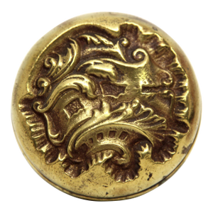 Early 20th Century Reading Hardware Bronze Rococo Passage Door Knob