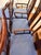 Set of 8 Vintage Rosewood Dining Chairs With Blue Seats For Sale - Image 17 of 18