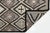 Native American Modern Navajo Style Wool Area Rug – Geometric Diamond Lattice With Cross Motifs For Sale - Image 3 of 10