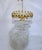 Traditional Mid 20th Century Gold Frame Layered Chandelier For Sale - Image 3 of 9