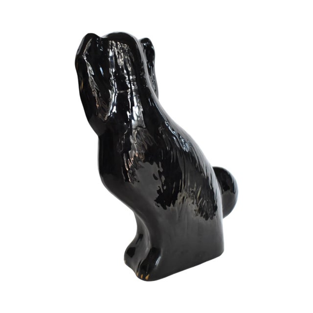 2020s Othello the Jackfield Staffordshire Spaniel and His Portrait by Susannah Carson For Sale - Image 5 of 11