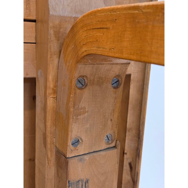 Model 92 Extendable Table by Alvar Aalto for Artek, Finland, 1940s For Sale - Image 14 of 18